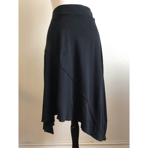 Michael Stars Dresses & Skirts - Michael Stars Black Handkerchief Hem Skirt OS